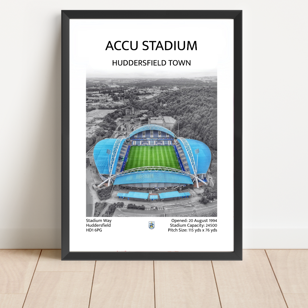 Huddersfield Accu Stadium Print