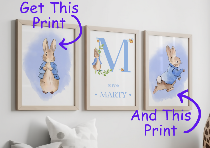 Peter Rabbit Collection Prints