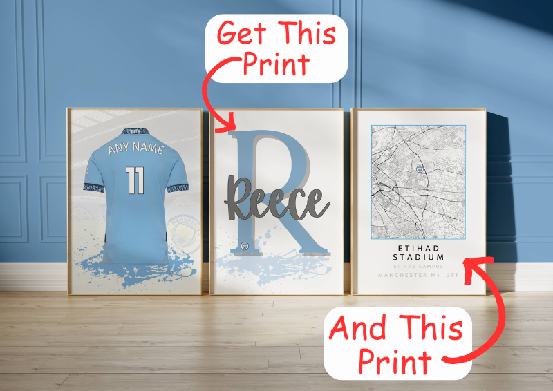 Man City Collection Prints