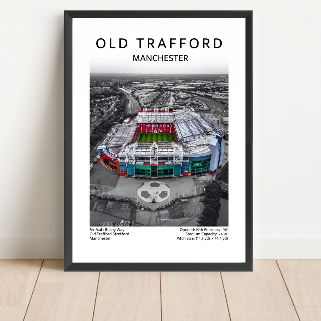 Old Trafford Stadium Print