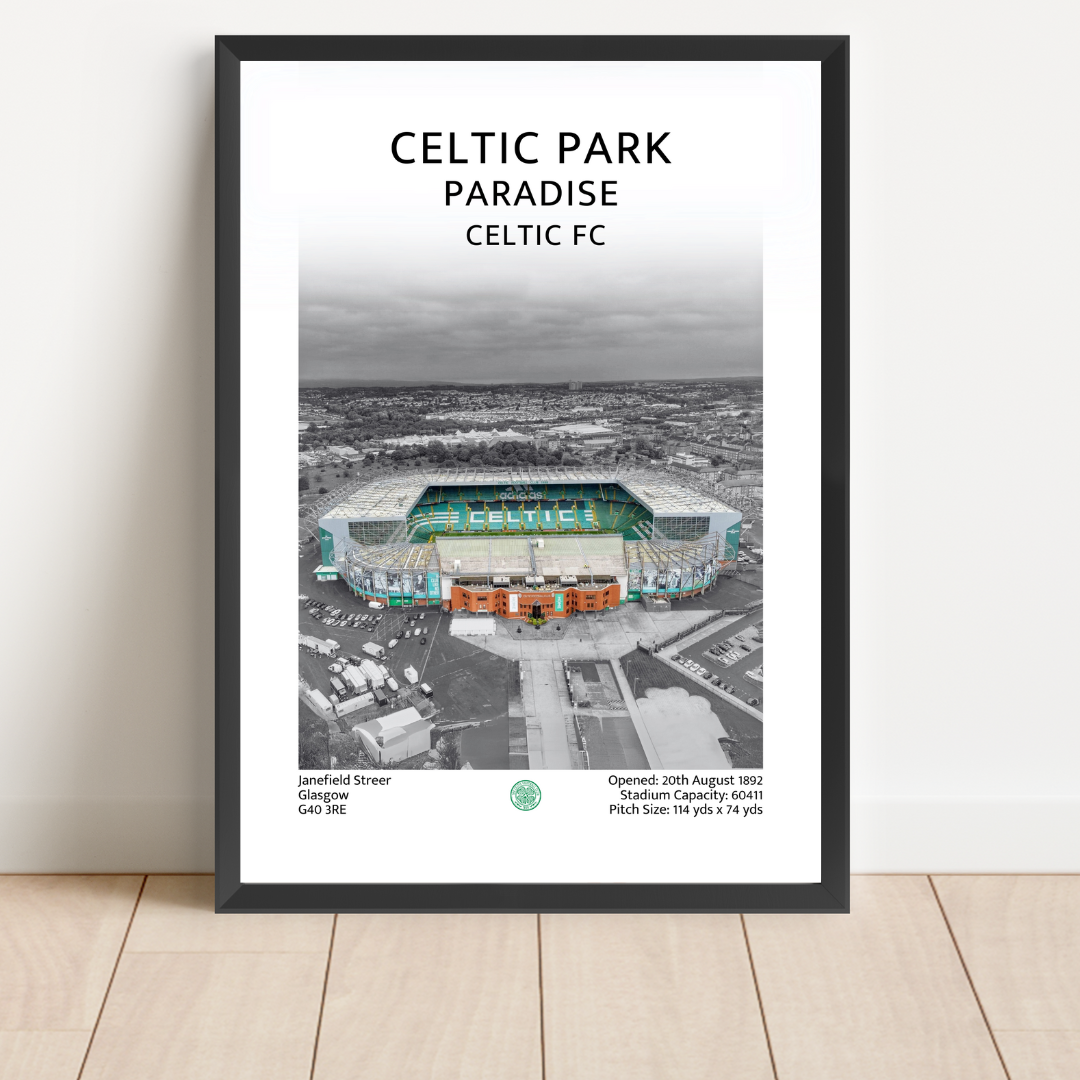 Celtic Park Stadium Print