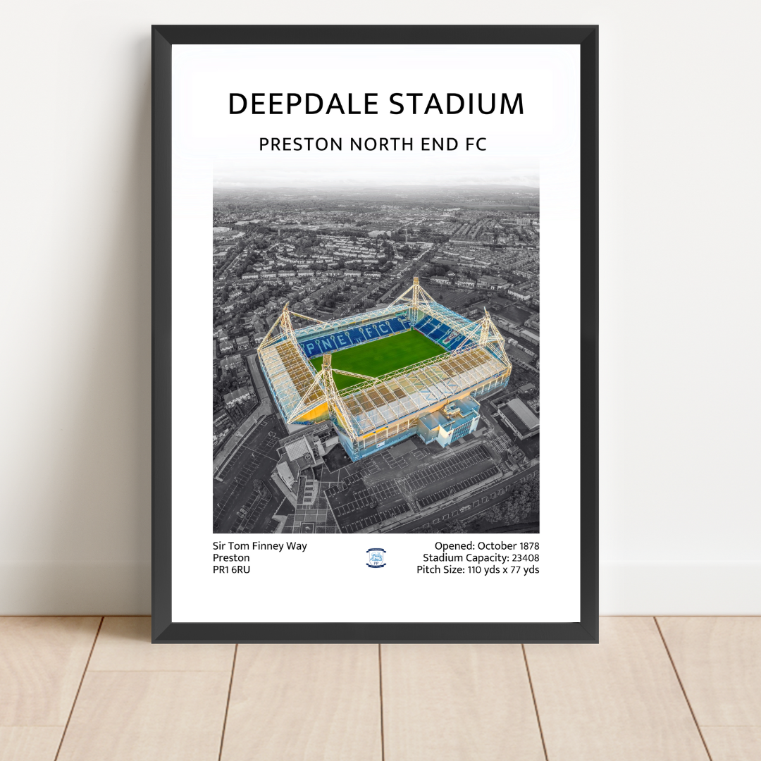 PNE Deepdale Stadium Print