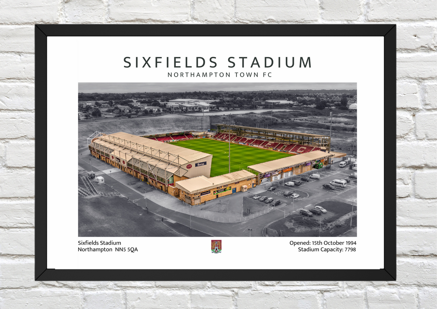 Sixfields Stadium Print