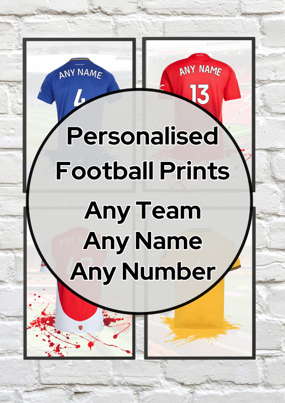 FREE Football Shirt Prints