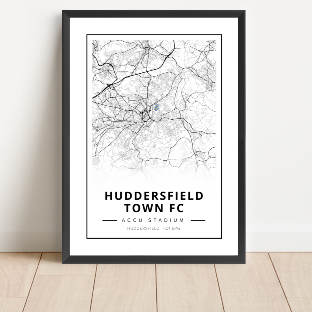 Accu Stadium Map Location Print