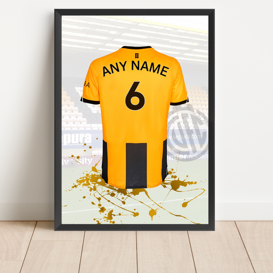 Personalised Cambridge United Shirt Print