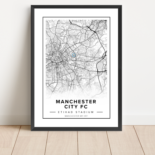 Manchester City Etihad Stadium Map Location