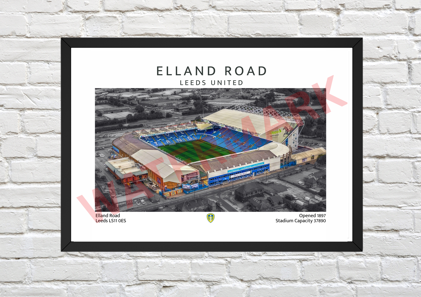 Elland Road Stadium Print