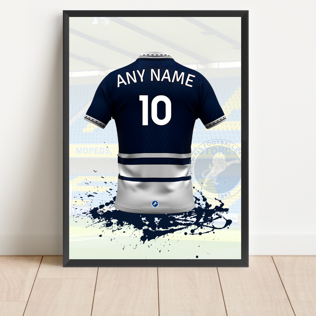 FREE Millwall FC Personalised Shirt Print