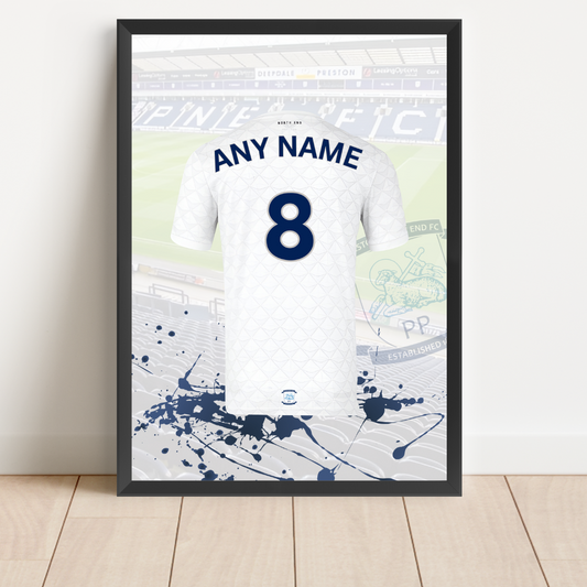 Personalised Preston North End FC Shirt Print