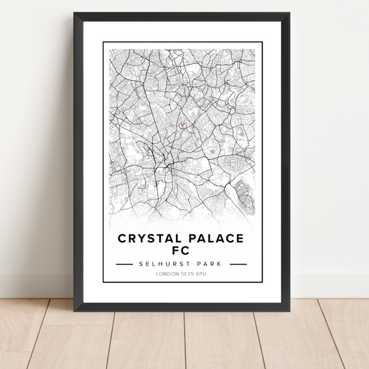 Crystal Palace Selhurst Park Stadium Map Location