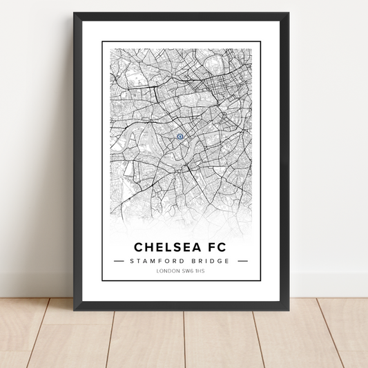 Chelsea Stamford Bridge Stadium Map Location