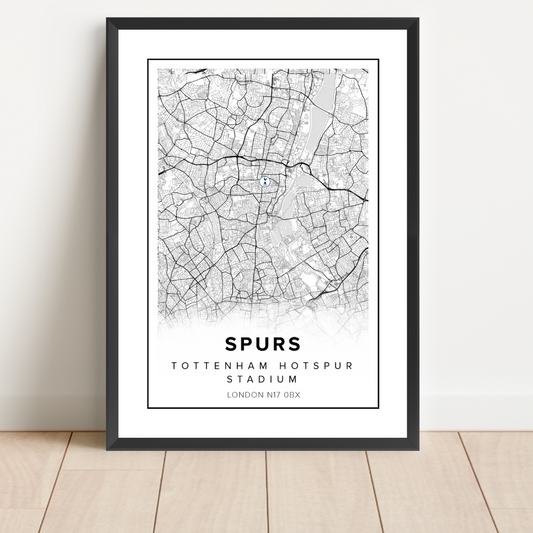 Tottenham Hotspuer Stadium Map Location